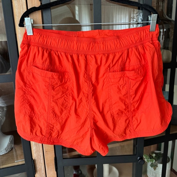 Daily Practice Anthropologie shorts base jump workout hiking cargo tangerine - Picture 3 of 11
